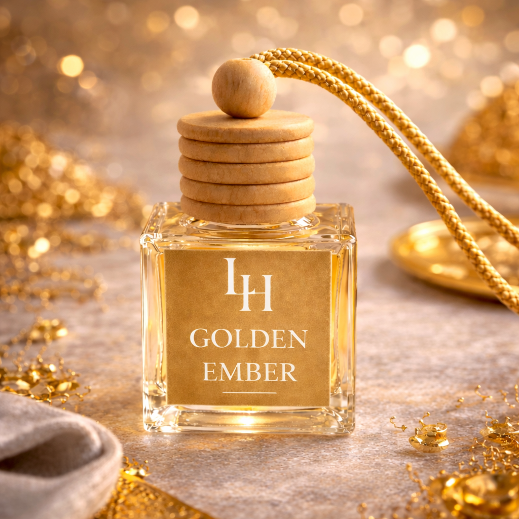 Luxury Car Diffuser – Golden Ember (Inspired by Angels’ Share Type)